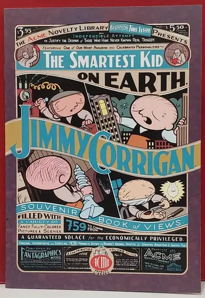 Cover of Jimmy Corrigan, the Smartest Kid on Earth
