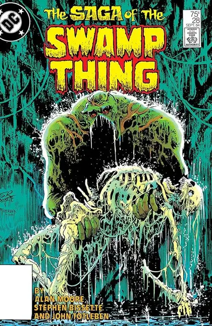 Cover of Swamp Thing (Alan Moore Era)